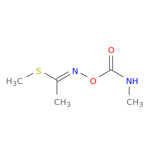 (1-methylsulfanylethylideneamino) N-methylcarbamate