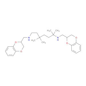 1,6-Heptanediamine,N1,N6-bis[(2,3-dihydro-1,4-benzodioxin-2-yl)methyl]-3,3,6-trimethyl-