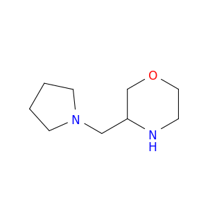 3-(1-吡咯烷基甲基)-吗啉盐酸盐