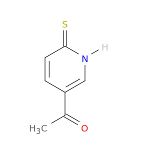1-(1,6-二氢-6-硫代-吡啶-3-基)乙酮