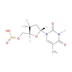 3'-fluoro-3'-deoxythymidine monophosphate