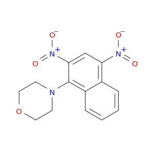 4-(2,4-二硝基萘-1-基)吗啉