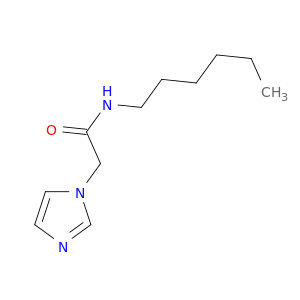 1H-Imidazole-1-acetamide, N-hexyl-