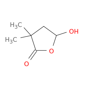 2(3H)-Furanone, dihydro-5-hydroxy-3,3-dimethyl-