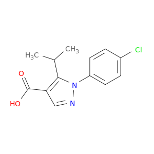1-(4-氯苯基)-5-(1-甲乙基)-1H-吡唑-4-羧酸