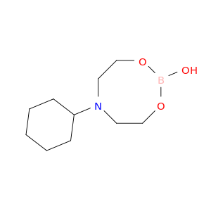 4H-1,3,6,2-Dioxazaborocine, 6-cyclohexyltetrahydro-2-hydroxy-