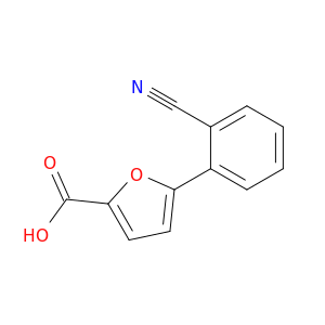2-Furancarboxylic acid,5-(2-cyanophenyl)-