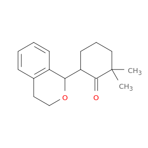 Cyclohexanone, 6-(3,4-dihydro-1H-2-benzopyran-1-yl)-2,2-dimethyl-