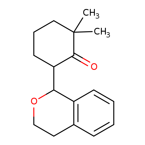 Cyclohexanone, 6-(3,4-dihydro-1H-2-benzopyran-1-yl)-2,2-dimethyl-