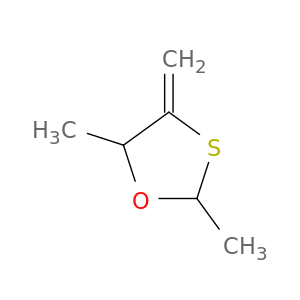 1,3-Oxathiolane, 2,5-dimethyl-4-methylene-