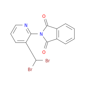 1H-Isoindole-1,3(2H)-dione, 2-[3-(dibromomethyl)-2-pyridinyl]-