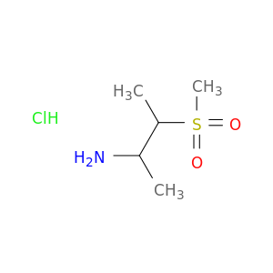3-methanesulfonylbutan-2-amine hydrochloride