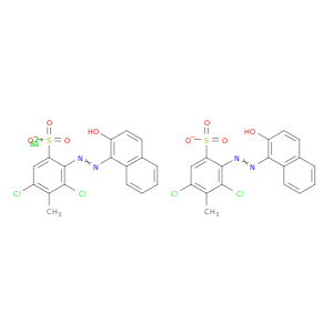 苯磺酸,3,5-二氯-2-[2-(2-羟基-1-萘基)二亚苯基]-4-甲基-钡盐(2：1)