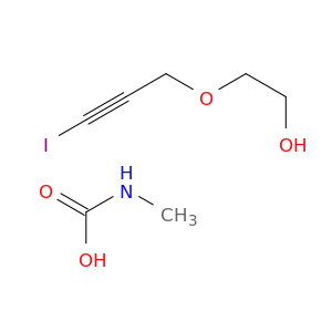 Ethanol, 2-[(3-iodo-2-propynyl)oxy]-, methylcarbamate