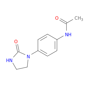 Acetamide, N-[4-(2-oxo-1-imidazolidinyl)phenyl]-
