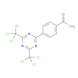 Ethanone, 1-[4-[4,6-bis(trichloromethyl)-1,3,5-triazin-2-yl]phenyl]-
