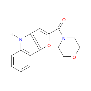 Morpholine, 4-(4H-furo[3,2-b]indol-2-ylcarbonyl)-