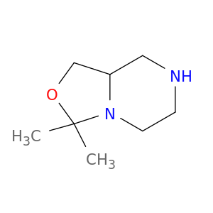3,3-DIMETHYLHEXAHYDRO[1,3]OXAZOLO[3,4-A]PYRAZINE