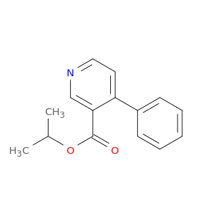 3-Pyridinecarboxylic acid, 4-phenyl-, 1-methylethyl ester
