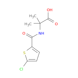 Alanine, N-[(5-chloro-2-thienyl)carbonyl]-2-methyl-