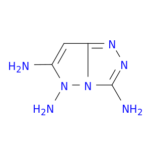 5H-Pyrazolo[5,1-c]-1,2,4-triazole-3,5,6-triamine