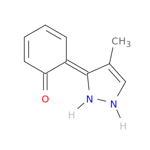 (6Z)-6-(4-methyl-1,2-dihydropyrazol-3-ylidene)cyclohexa-2,4-dien-1-one
