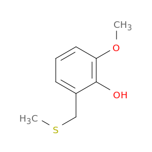 Phenol, 2-methoxy-6-[(methylthio)methyl]-