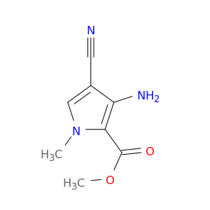 methyl 3-amino-4-cyano-1-methyl-1H-pyrrole-2-carboxylate