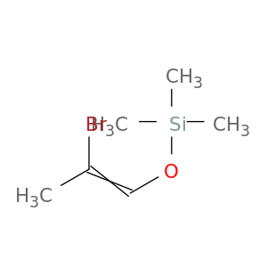 Silane, [(2-bromo-1-propenyl)oxy]trimethyl-