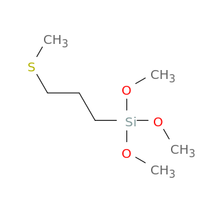 Silane, trimethoxy[3-(methylthio)propyl]-