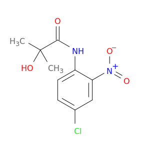 Propanamide, N-(4-chloro-2-nitrophenyl)-2-hydroxy-2-methyl-