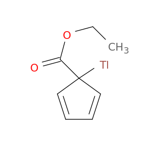 Thallium, [1-(ethoxycarbonyl)-2,4-cyclopentadien-1-yl]-