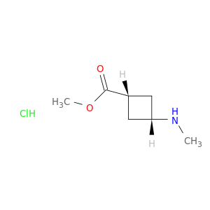 Methyl cis-3-(methylamino)cyclobutane-1-carboxylate hydrochloride