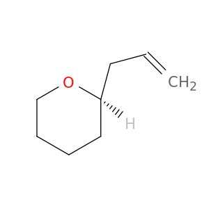 2H-Pyran, tetrahydro-2-(2-propenyl)-, (2R)-