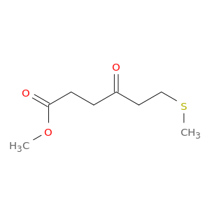 Hexanoic acid, 6-(methylthio)-4-oxo-, methyl ester