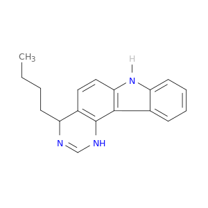 1H-Pyrimido[5,4-c]carbazole, 4-butyl-4,7-dihydro-