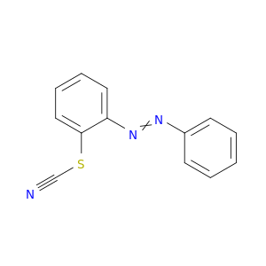 Thiocyanic acid, 2-(phenylazo)phenyl ester