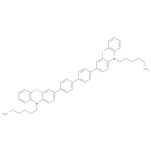 10H-Phenothiazine, 3,3'-[1,1'-biphenyl]-4,4'-diylbis[10-hexyl-