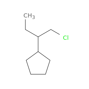 Cyclopentane, [1-(chloromethyl)propyl]-
