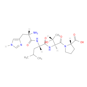 L-Proline, 1-[N-(N-L-histidyl-L-leucyl)-L-threonyl]-