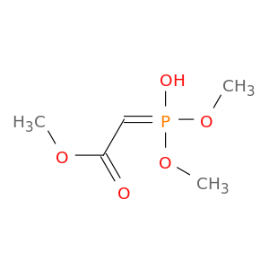 Acetic acid, (hydroxydimethoxyphosphoranylidene)-, methyl ester