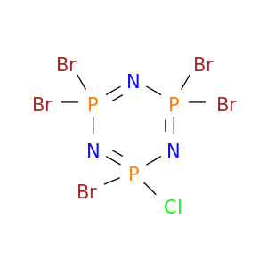 1,3,5,2,4,6-Triazatriphosphorine,2,2,4,4,6-pentabromo-6-chloro-2,2,4,4,6,6-hexahydro- (8CI)