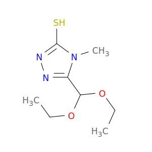 5-(diethoxymethyl)-4-methyl-4H-1,2,4-triazole-3-thiol