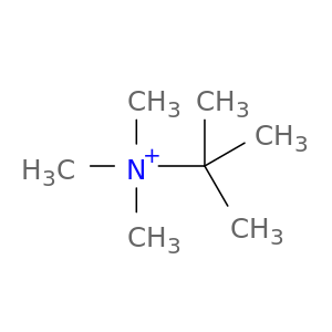 2-Propanaminium, N,N,N,2-tetramethyl-