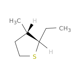 Thiophene, 2-ethyltetrahydro-3-methyl-, cis-