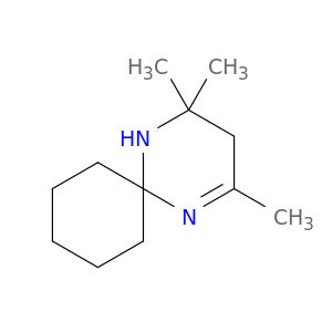 2,4,4-trimethyl-1,5-diazaspiro(5.5)undec-1-ene