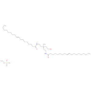 乙烷胺,N-(2-羟乙基)-N-甲基-2-[[(9Z)-1-氧代-9-十八烷基-1-基]氨基]-N-[2-[(9Z)-1-氧代-9-十八加入-1-基]氨基]乙基]-硫酸甲甲基甲基(1：1)