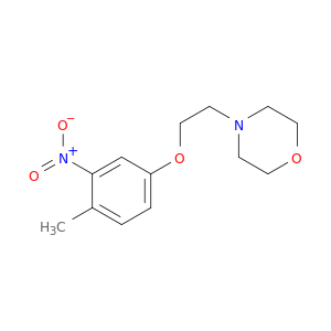 Morpholine, 4-[2-(4-methyl-3-nitrophenoxy)ethyl]-