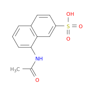 2-Naphthalenesulfonic acid, 8-(acetylamino)-