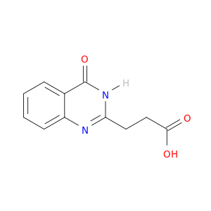2-喹唑啉丙酸,1,4-二氢-4-氧代-(9CI)